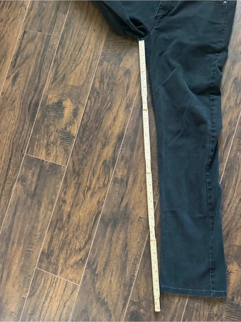 Levi's 513 Black Slim Straight Jeans